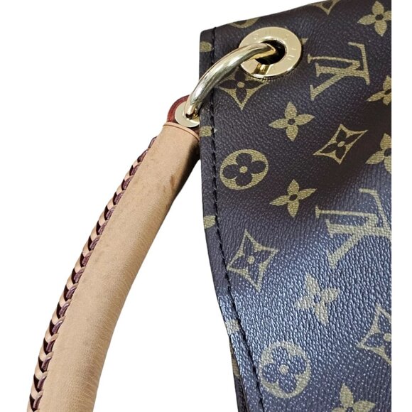 LOUIS VUITTON ARTSY MM Authentic Monogram Tote Hobo LV Bag Shoulder Authentic LV - Picture 10 of 16